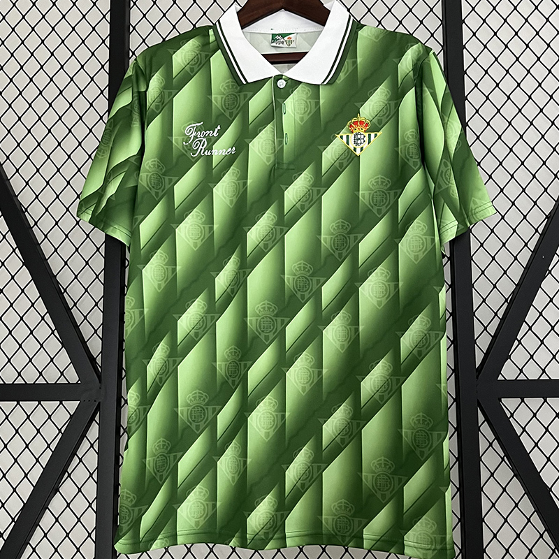 1992-1993 Real Betis Home Retro Soccer Jersey