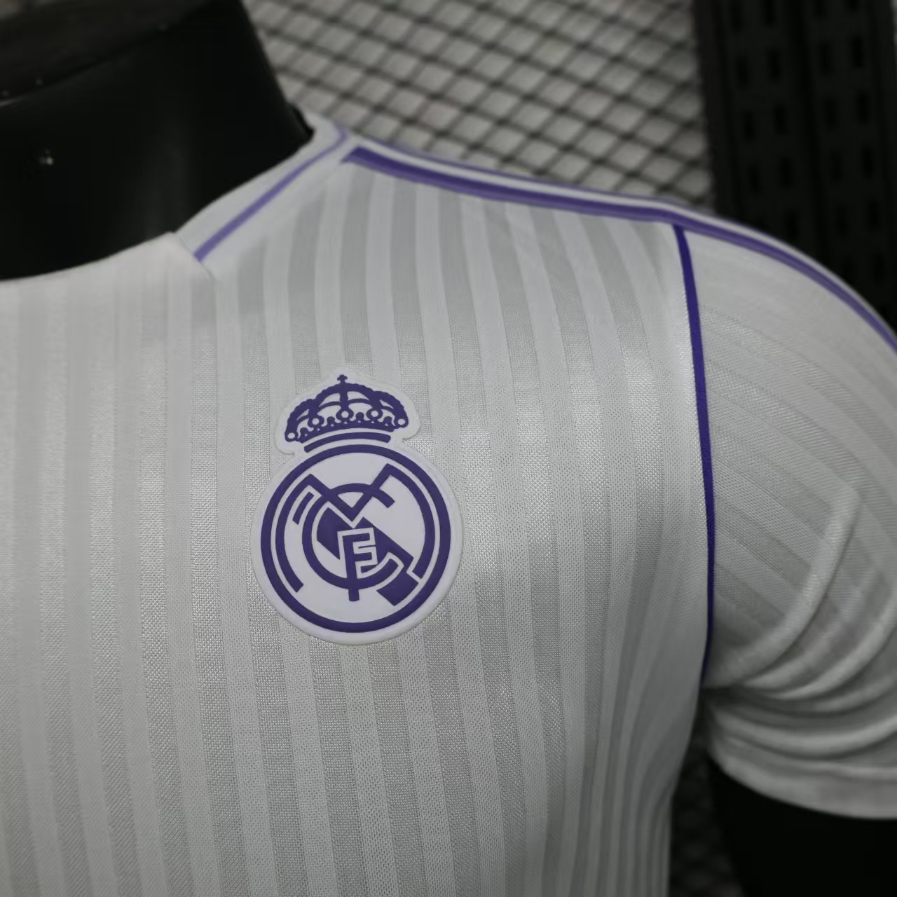 25-26 RMA White Special Edition Player Version Training Shirts *紫色标