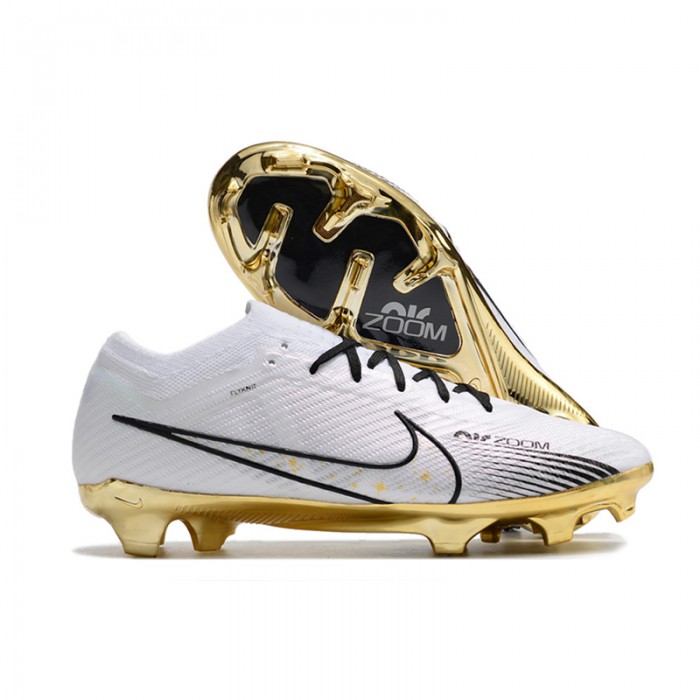 Air Zoom Mercurial Superfly IX Elite FG Soccer Shoes-White/Black-9254929
