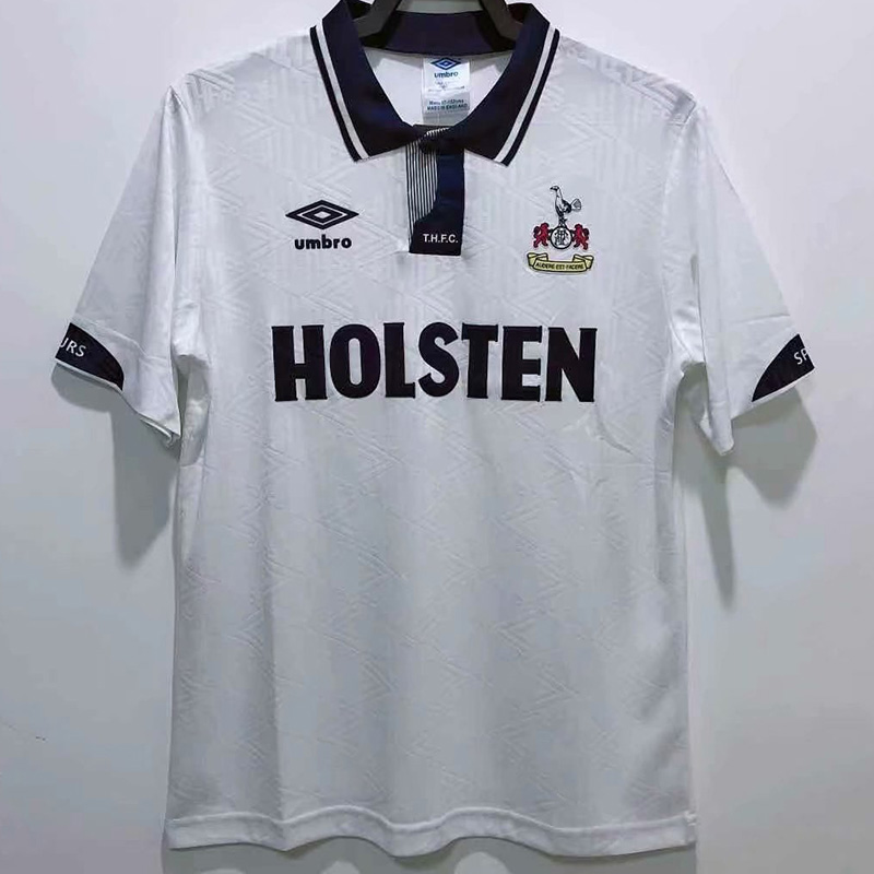 1992-1994 TOT Home White Retro Soccer Jersey
