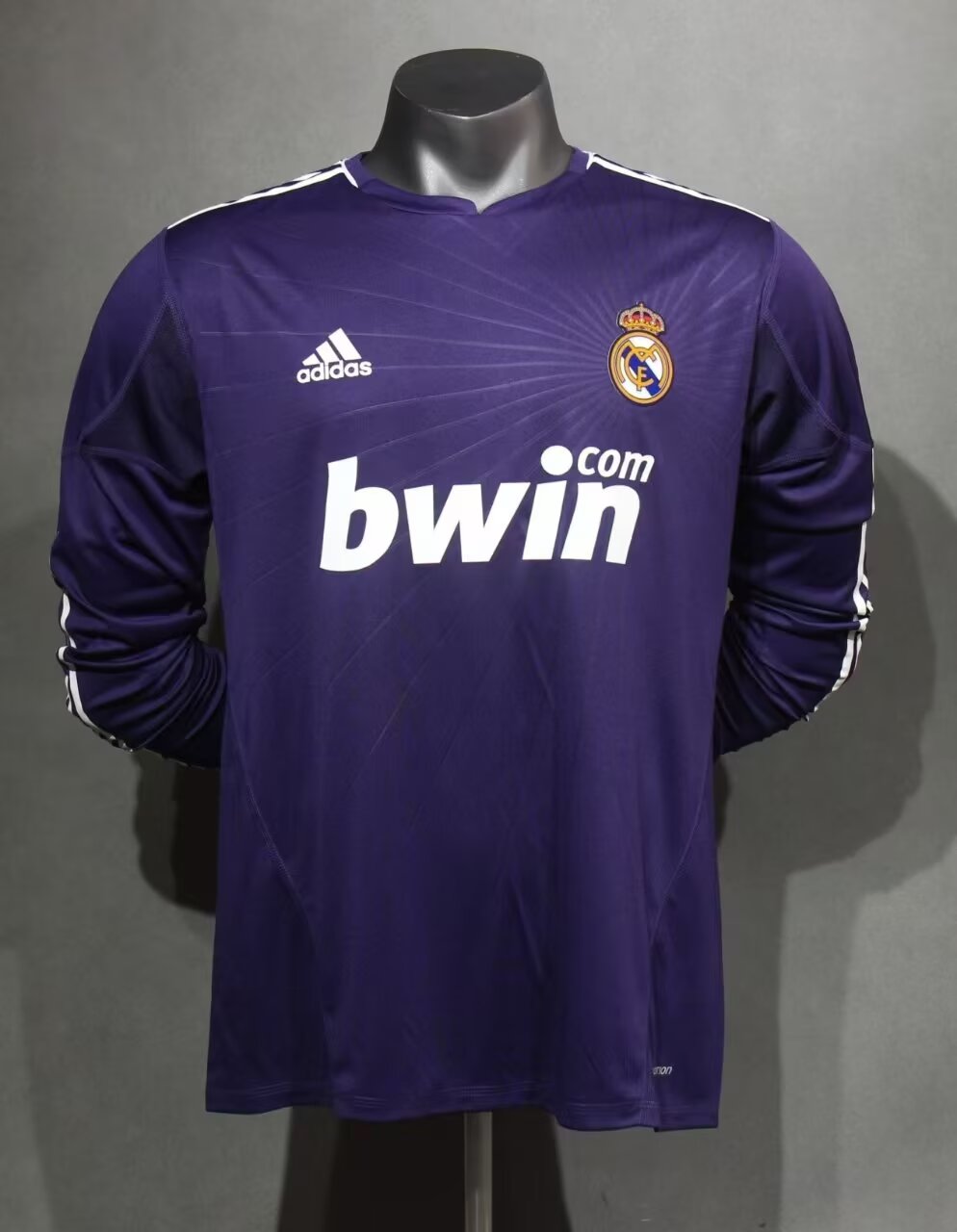 2010-2011 RMA Third Player Version 长袖球员 Long Sleeve Retro Soccer Jersey