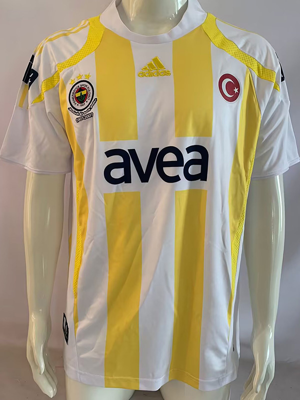 2007-2008 Fenerbahce Away Retro Soccer Jersey