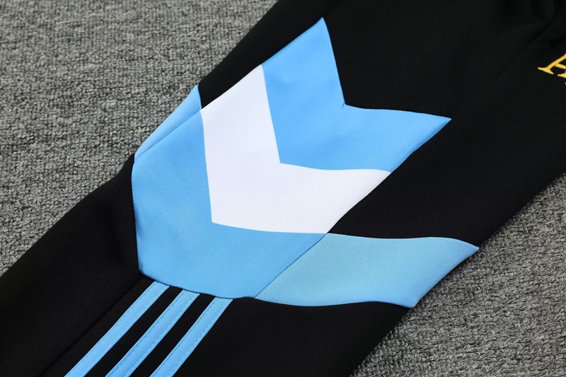 24-25 Argentina Black Jacket Tracksuit #三星