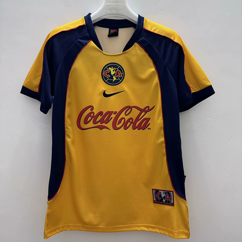 2001-2002 Club America Home Retro Soccer Jersey