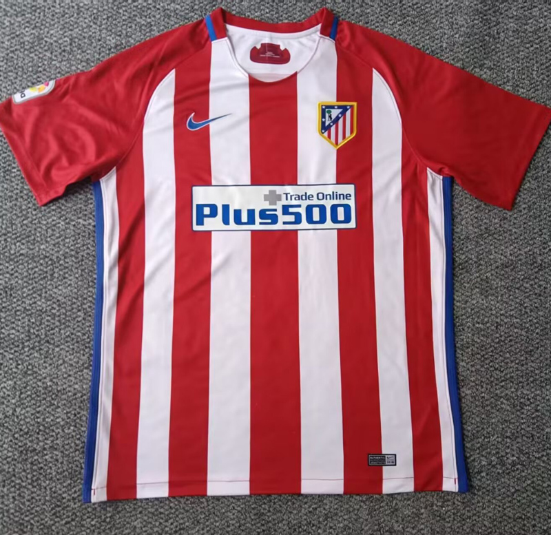 2016-2017 ATM Home Retro Soccer Jersey (带章)