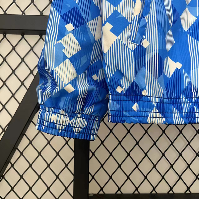 24-25  England Royal blue & Blue Double Sided Windbreaker (双面风衣)