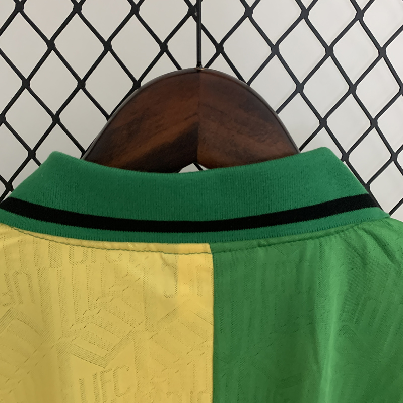 1992 Man Utd Away Long Sleeve Retro Soccer Jers...