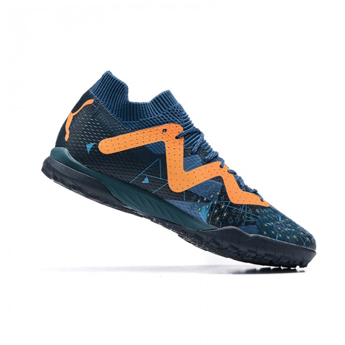 Ultra Ultimate TF Soccer Shoes-Navy Blue/Orange-2281749