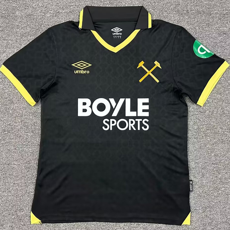25-26 West Ham Third Fans Soccer Jersey