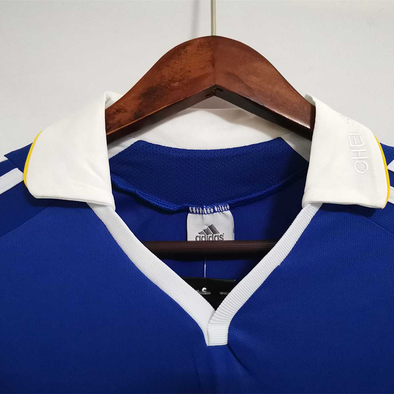 2007-2008 CHE Home Retro Soccer Jersey (带决赛字)