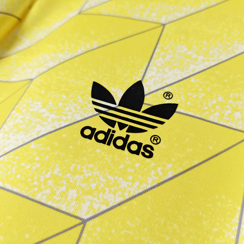 1988 Dortmund Yellow Retro Soccer Jersey