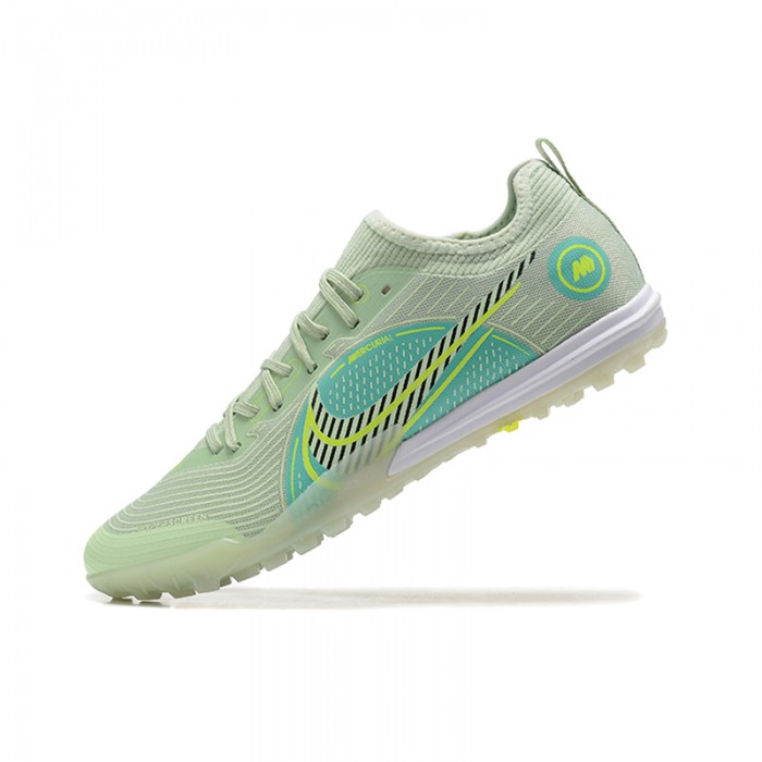 Zoom Vapor 14 Pro TF Soccer Shoes-Grey/Green-6255322