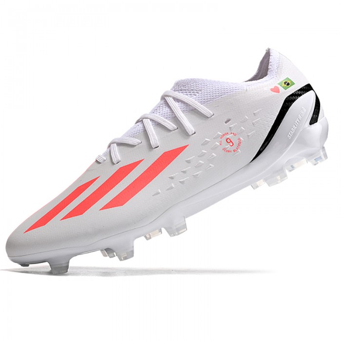X 23 .1 FG Soccer Shoes-White/Pink-3343734