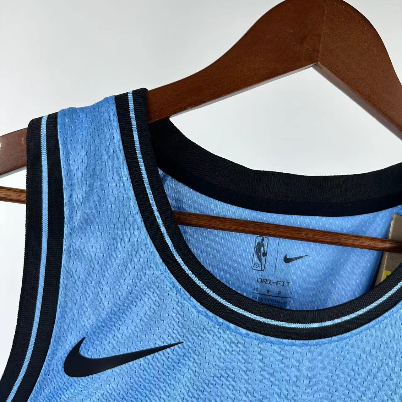 24-25 Clippers WESTBROOK #0 Blue City Edition Top Quality Hot Pressing NBA Jersey