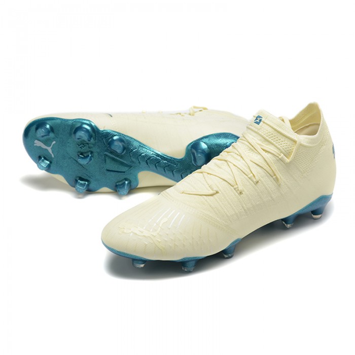 Neymar Future Z 1.3 Teazer FG Soccer Shoes-White/Green-5074848