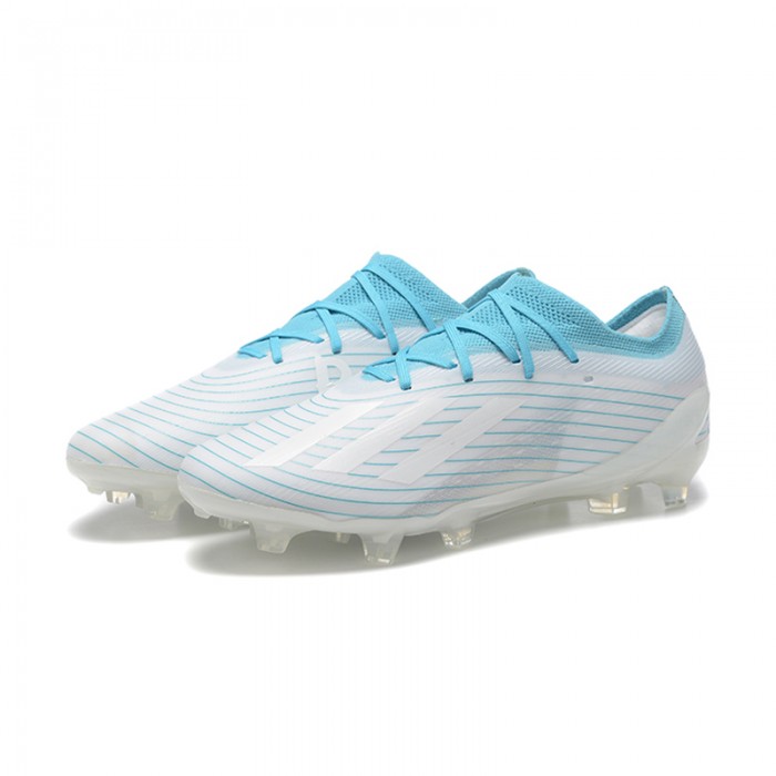 X Speedportal .1 2022 World Cup Boots FG Soccer Shoes-White/Blue-2692006