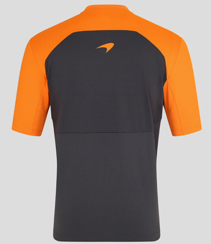 2025 McLaren Black T-Shirts Racing Suit (圆领)