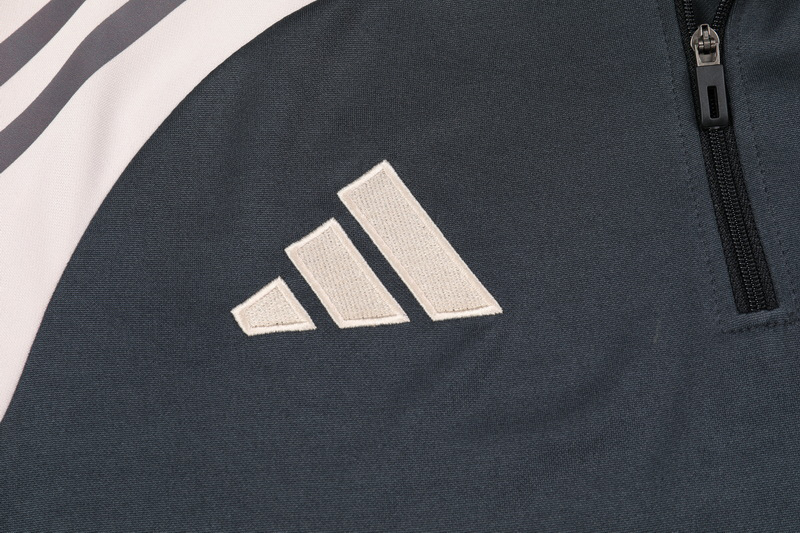 24-25 RMA Dark gray Kids Half Pull Tracksuit (童装)(半拉链)