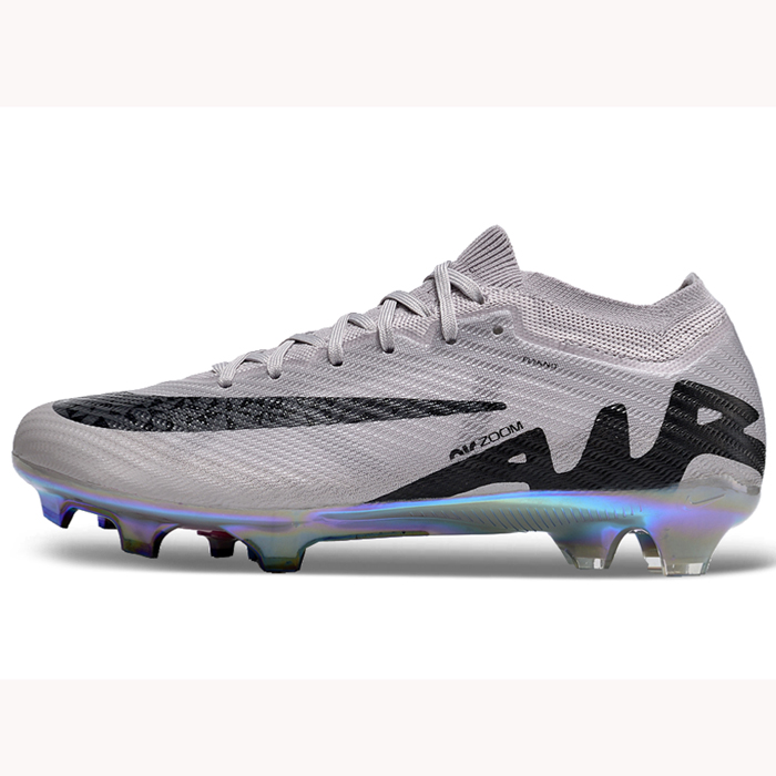 Air Zoom Mercurial Superfly IX Elite FG Soccer Shoes-Gray/Black-5787210