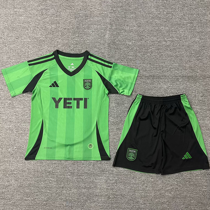 25-26 Austin FC Home Kids Soccer Jersey