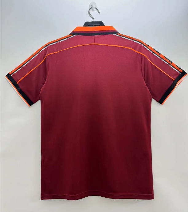 1998-1999 Roma Home Retro Soccer Jersey