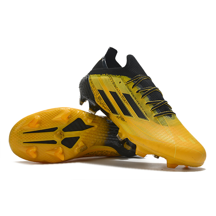 X Speedflow+ FG Soccer Shoes-Yellow/Black-9185226