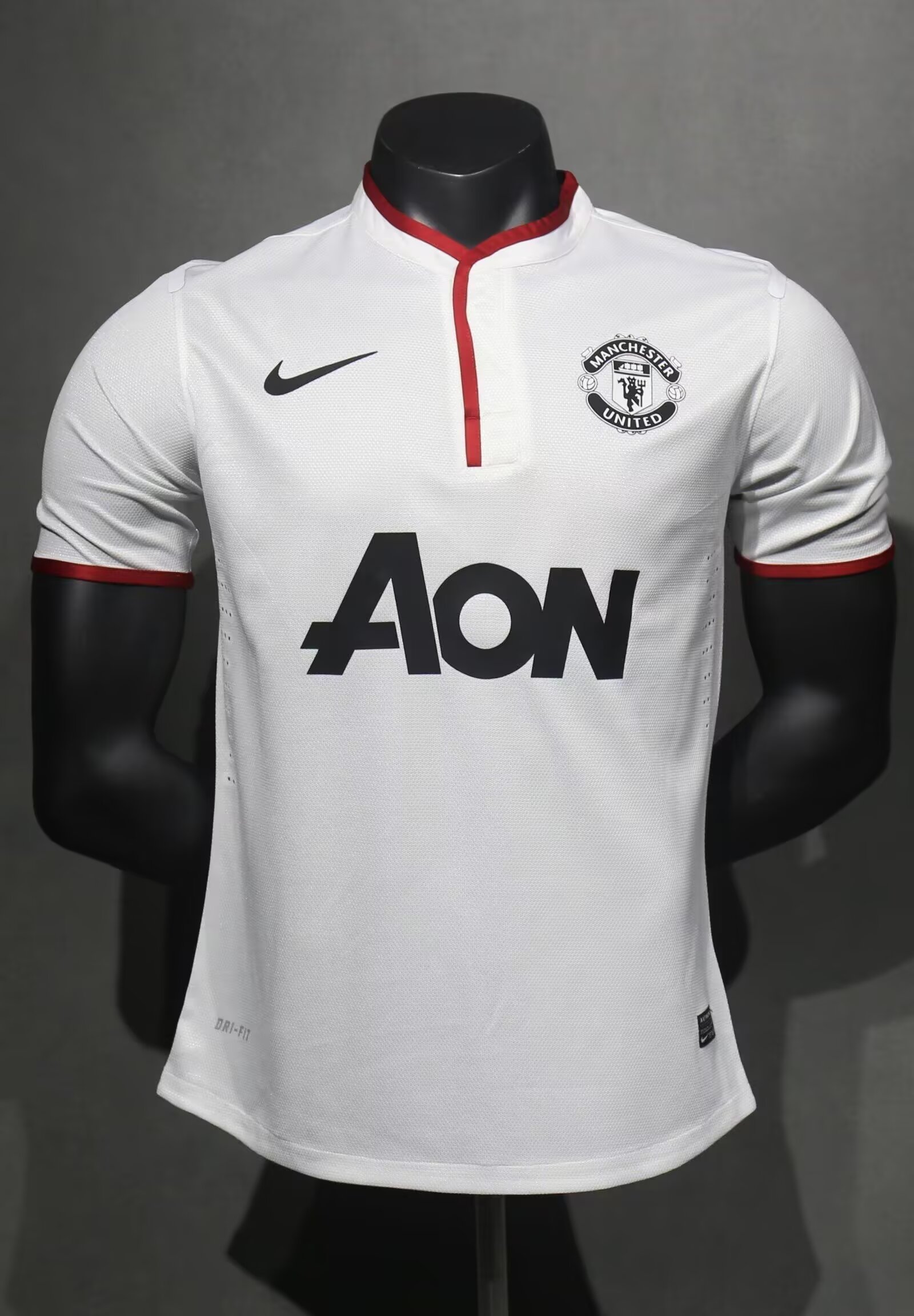 2013-2014 Man Utd Away Player Version 球员 Retro Soccer Jersey