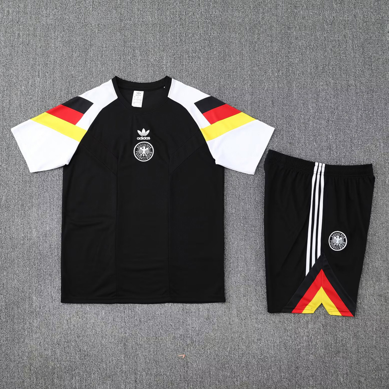 25-26 Germany Black white Training Short Suit