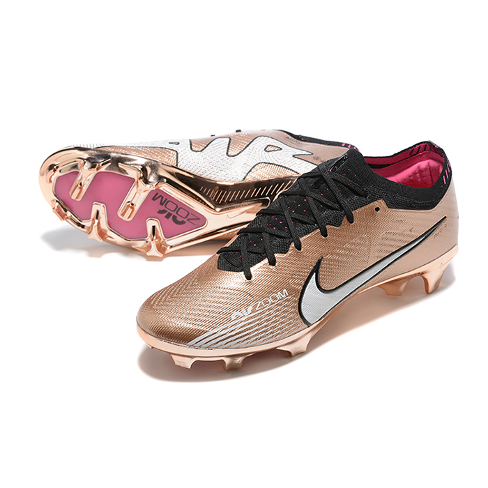 Air Zoom Mercurial Vapor XV Elite FG Soccer Shoes-Rose Gold/Black-4662435