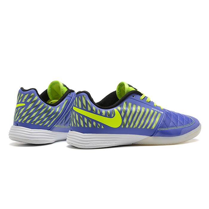 LUNAR GATO II IC Soccer Shoes-Blue/Green-6818351
