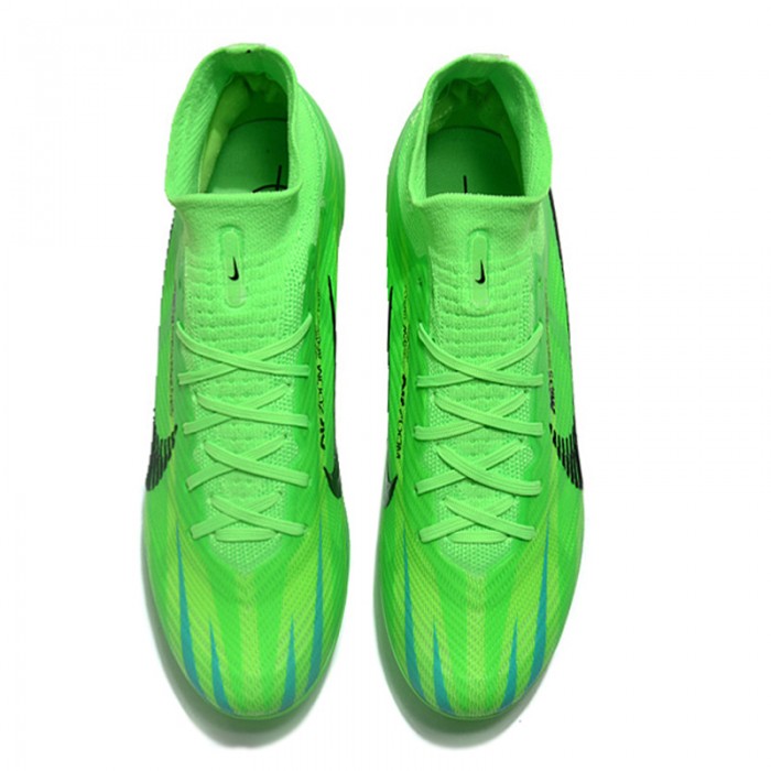 Air Zoom Mercurial Superfly IX Elite FG Soccer Shoes-Green/Black-5818615