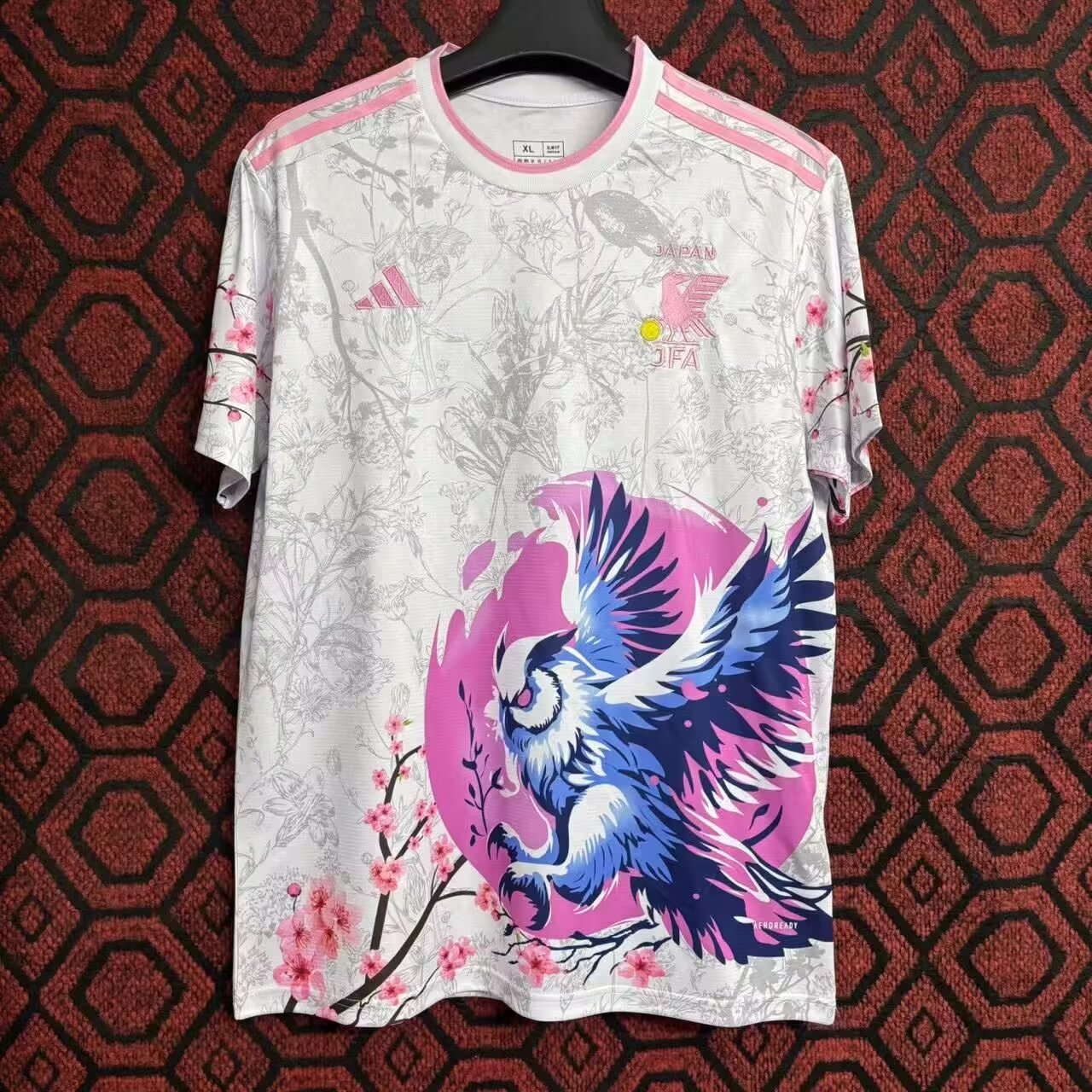 24-25 Japan Pink Special Edition Fans Soccer Jersey *猫头鹰
