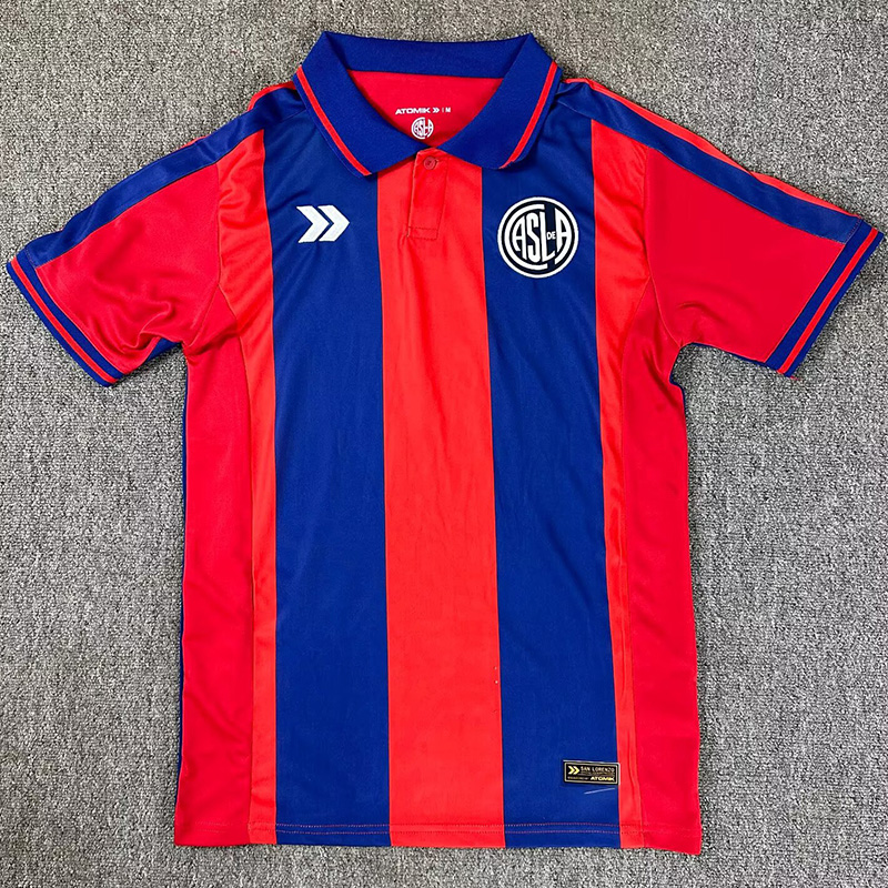 25-26 San Lorenzo Home Fans Soccer Jersey
