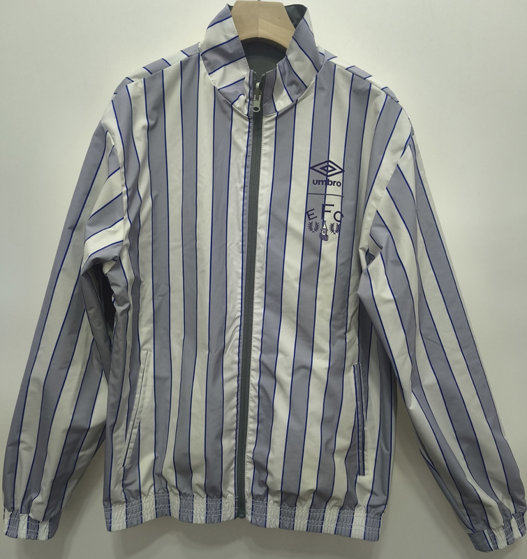 24-25 EVE Grey & White Double Sided Windbreaker (双面风衣)