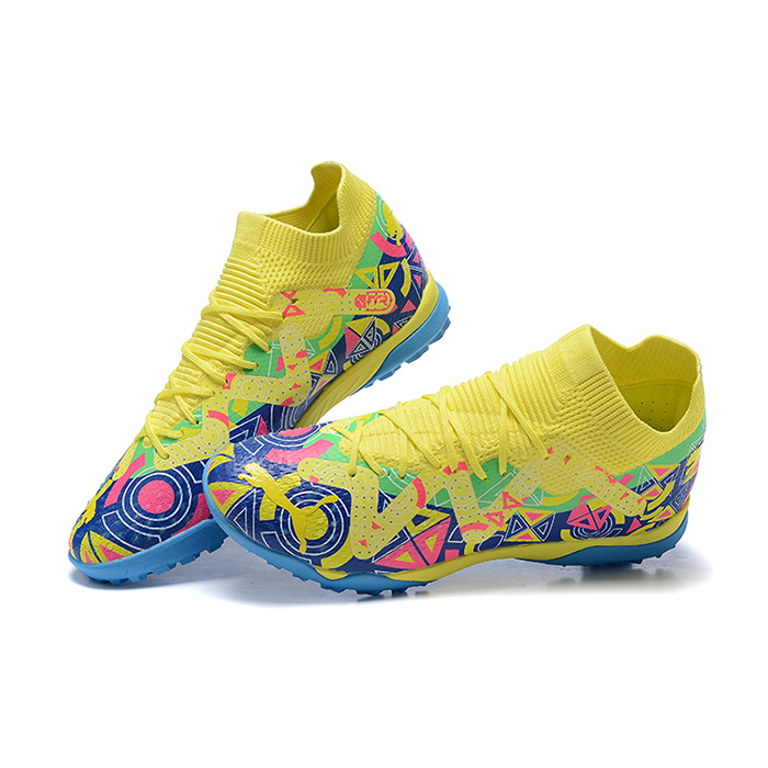 Ultra Ultimate TF Soccer Shoes-Yellow/Blue-8181660