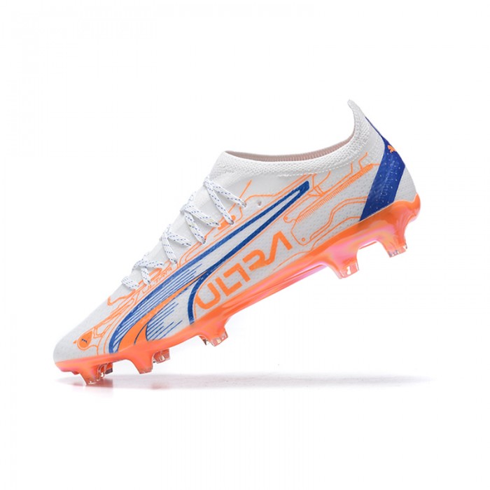 Ultra Ultimate FG Soccer Shoes-Orange/White-9953439