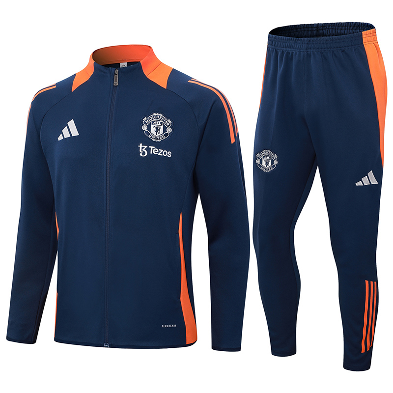 24-25 Man Utd Royal blue Jacket Tracksuit
