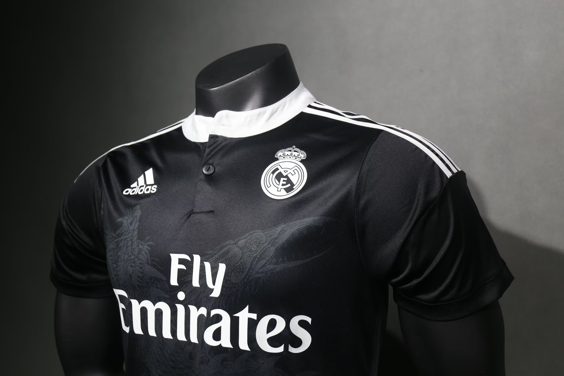 2014-2015 RMA Away Player Version 球员 Retro Soccer Jersey