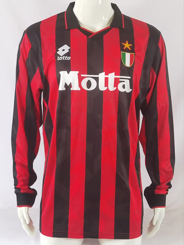 1993-1994 ACM Home Long Sleeve Retro Soccer Jer...