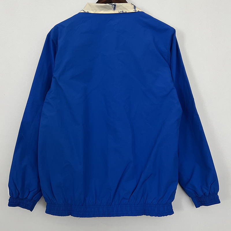 2023 Italy Blue & Yellow Double Sided Windbreak...