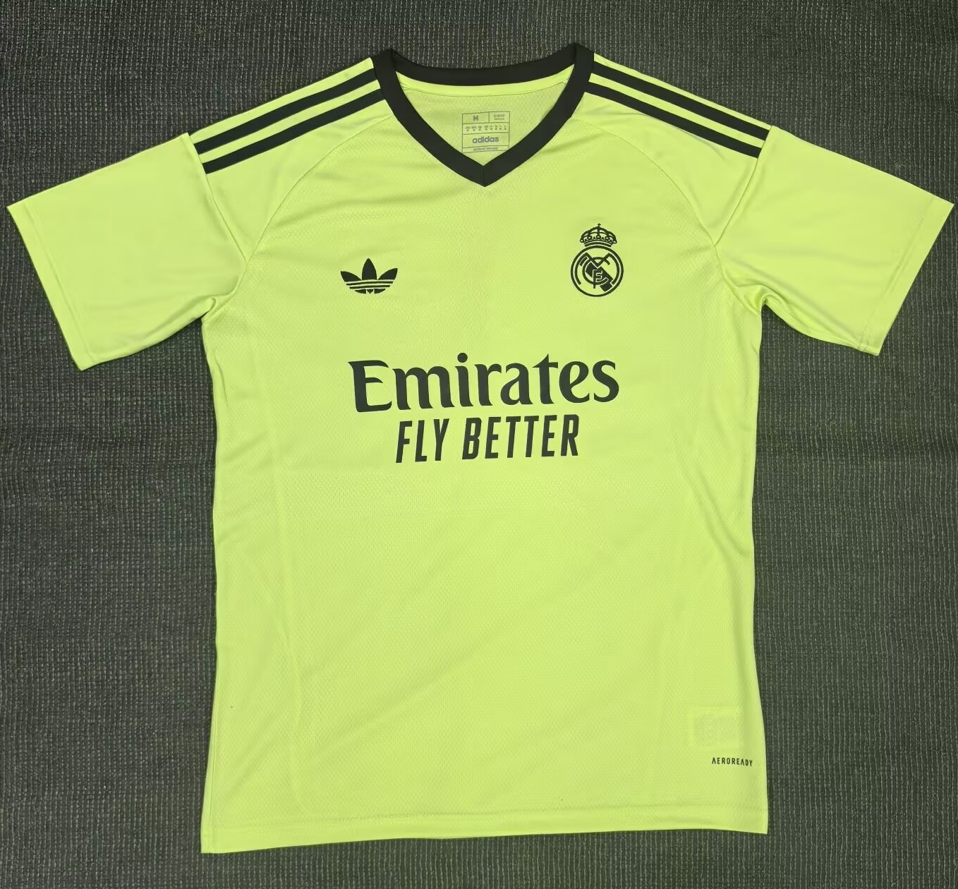 24-25 RMA Goalkeeper Fans Soccer Jersey