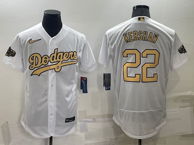 2022 Men's Los Angeles Dodgers 22 white MLB Jersey