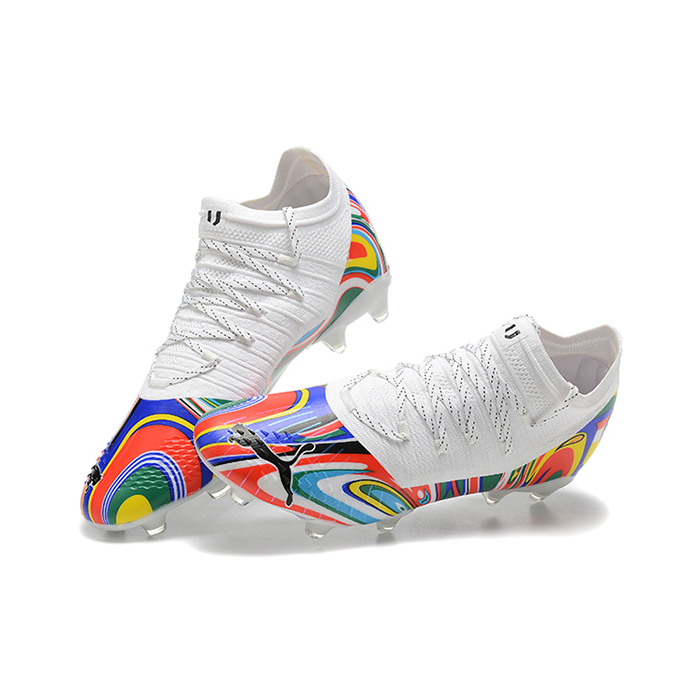 Neymar Future Z 1.3 Teazer FG Soccer Shoes-White/Red-3909245