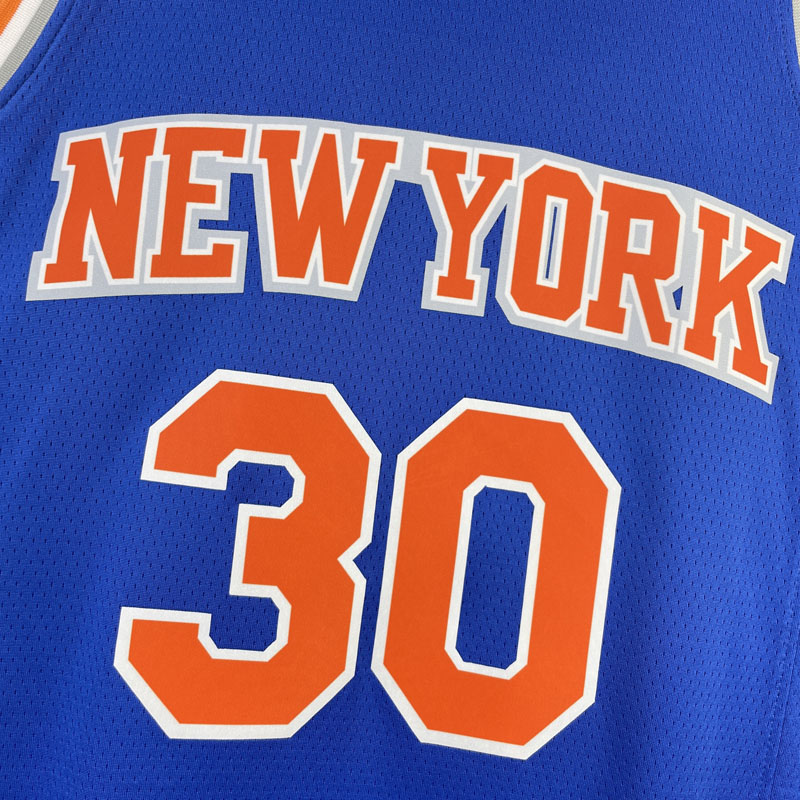 22-23 KNICKS RANDLE #30 Blue Top Quality Hot Pr...