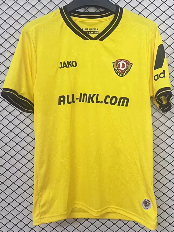 25-26 Dynamo Dresden Home Fans Soccer Jersey
