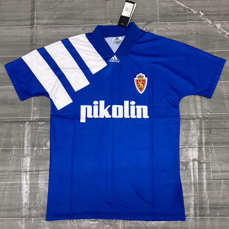1992-1993 Zaragoza Away Retro Soccer Jersey