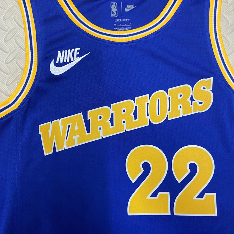 22-23 WARRIORS WIGGINS #22 Blue Top Quality Hot...