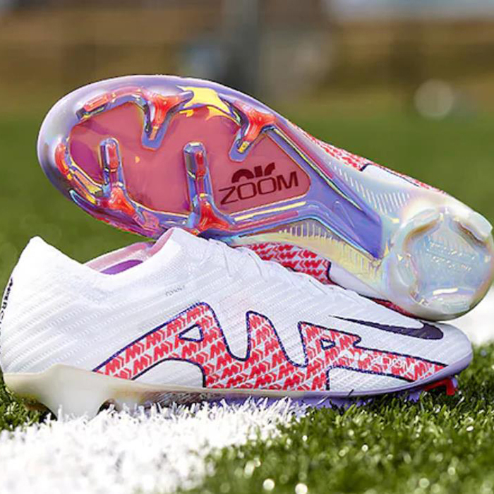 Air Zoom Mercurial Vapor XV Elite FG Soccer Shoes-White/Red-8648220