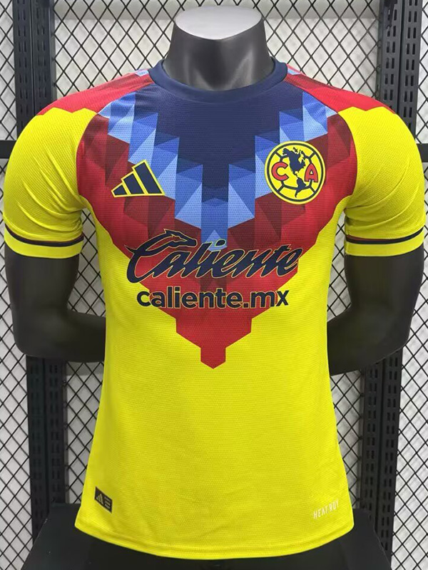 25-26 Club America Yellow Special Edition Player Version Soccer Jersey *MX