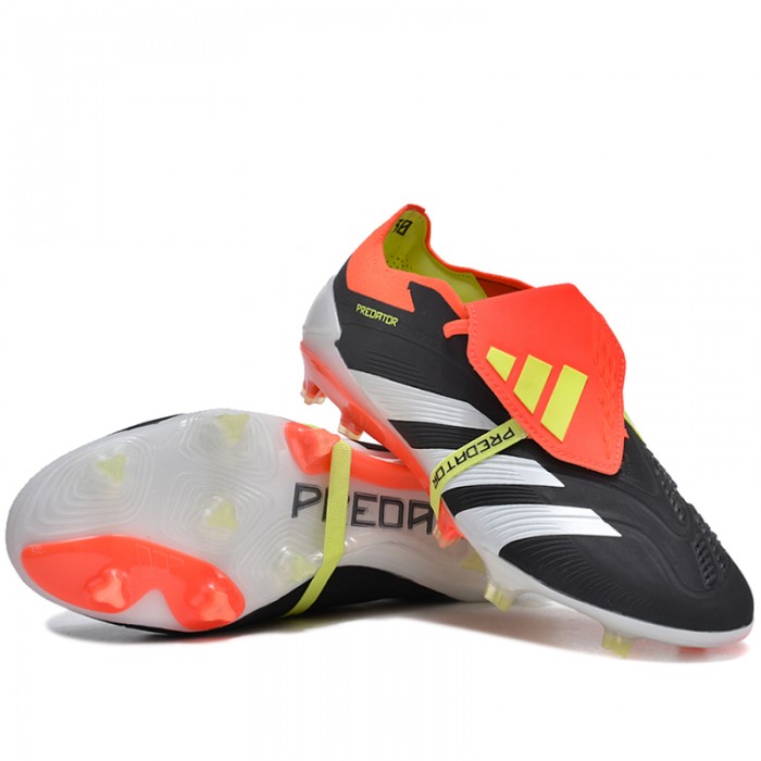PREDATOR ACCURACY+ FG BOOTS Soccer Shoes-Black/White-2363432